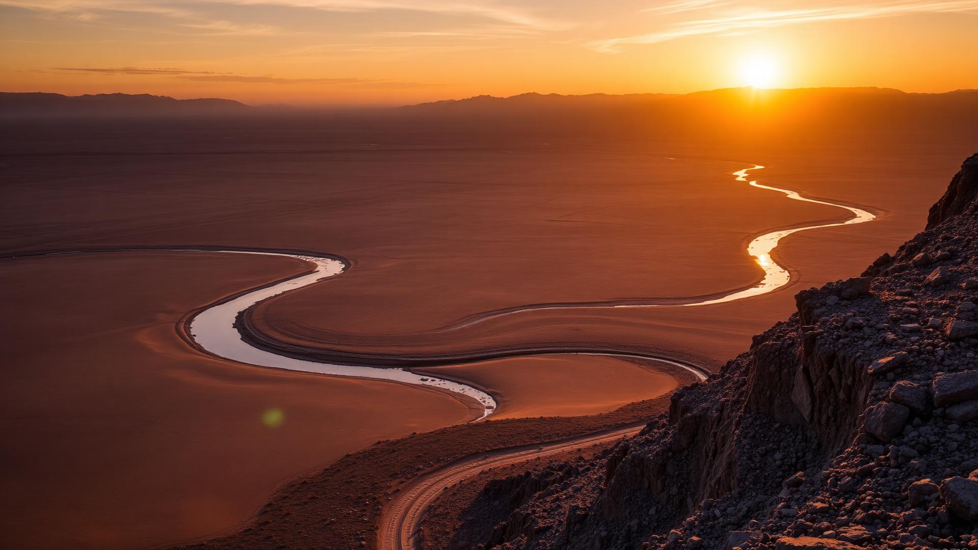 Altiplano al atardecer (imagen de referencia)